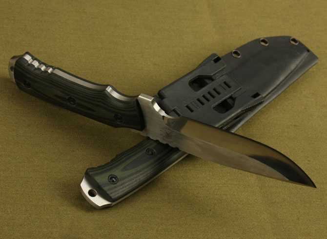 Sparta 9cr18mov stainless steel combat knife with kydex sheath UD442081
